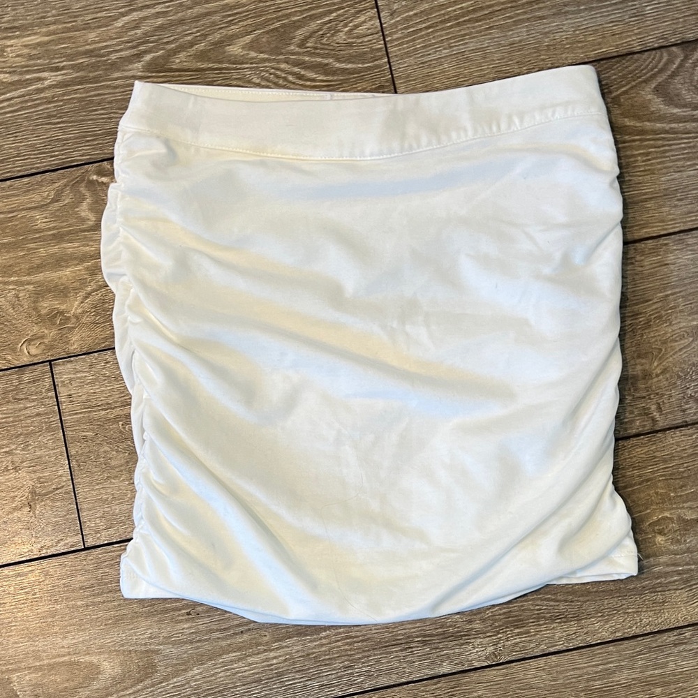 Elegant White Women's Skirt